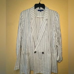 Striped Blazer